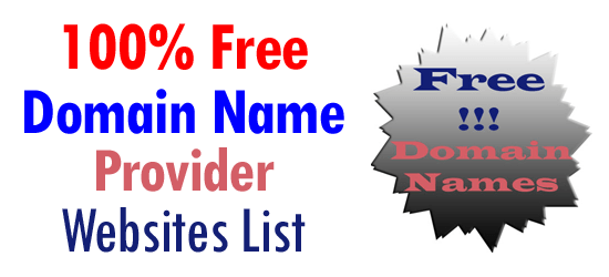 Free Domain Name Provider Websites List - EXEIdeas - Let's ...
