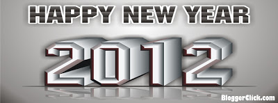 Happy New Year 2012 Stylish FaceBook TimeLine Covers