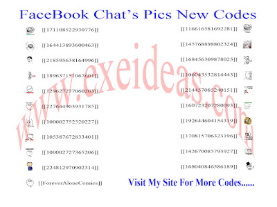 Facebook Chat's Pics New Codes.