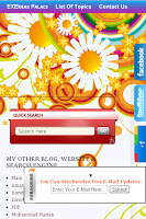 Facebook, Twitter, Google Plus, Subscribe J-Query PoP Out Widget For Your Blog & Website