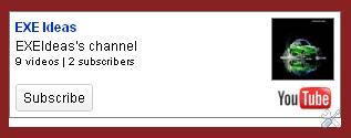 Add, Embed Youtube Subscribe Widget for Website, Blog