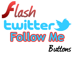 Flash/SWF Follow Me On Twitter Widgets For Blog And Website