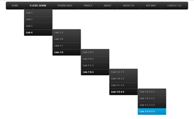 Stylish HTML-CSS Drop Down Menu For Blog & Website