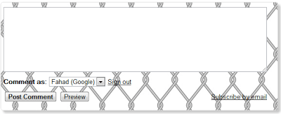 How To Change Blogger Threaded Comment Box Background? How To Change Blogger Threaded Comment Box Background?