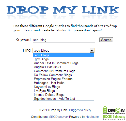 Drop My Link 