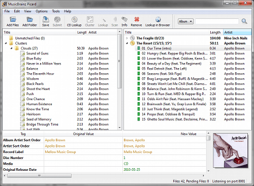 musicbrainz picard problem pulling song from original album musicbrainz picard problem pulling song from original album