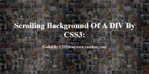 DIV-Background-Scrolling-CSS3