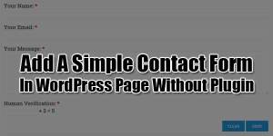 Add-A-Simple-Contact-Form-In-WordPress-Page-Without-Plugin