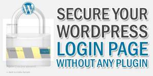 Secure-Your-WordPress-Login-Page-Without-Any-Plugin