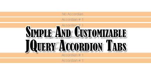 Simple-And-Customizable-JQuery-Accordion-Tabs