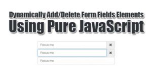 Dynamically-Add-Delete-Form-Fields-Elements-Using-Pure-JavaScript