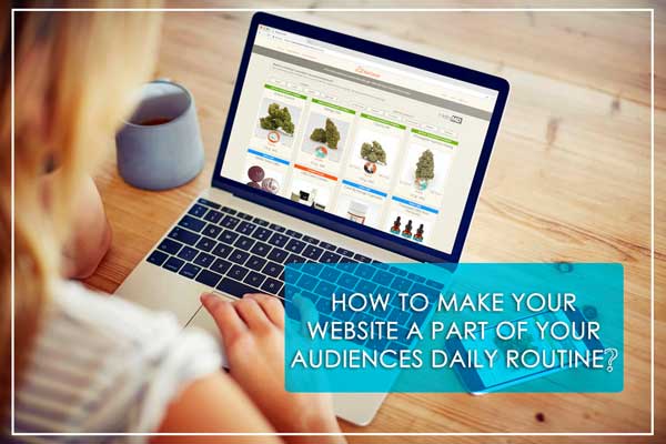 How-To-Make-YOur-Website-A-Part-Of-Your-Audience-Daily-Routine