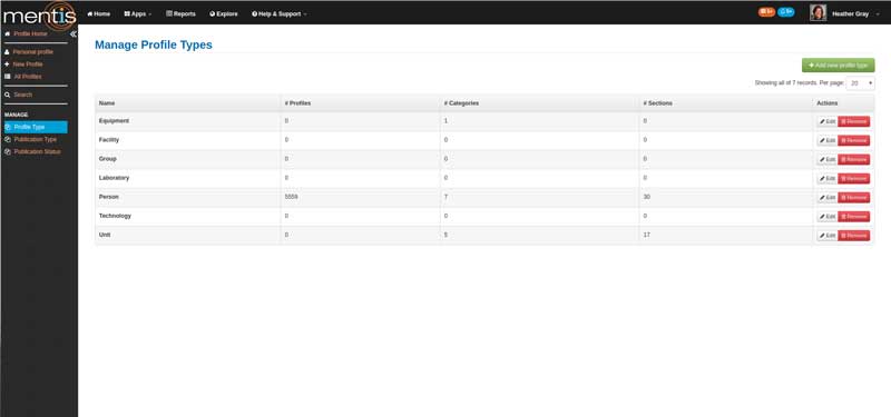 Profiles-Management-System-in-Mentis