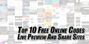 Top-10-Free-Online-Codes-Live-Preview-And-Share-Sites