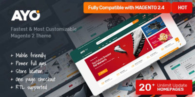 7 Modern Magento 2 Themes For Multipurpose eCommerce Website - EXEIdeas ...