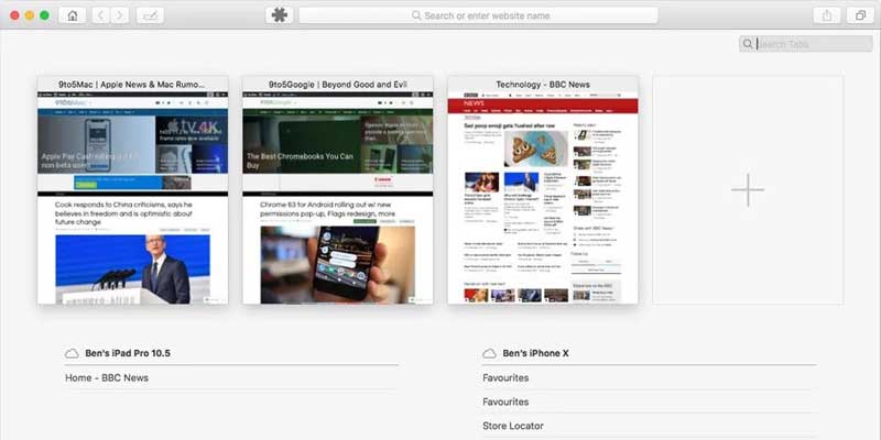 MAC-Internet-Browser