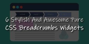 6-Stylish-And-Awesome-Pure-CSS-Breadcrumbs-Widgets