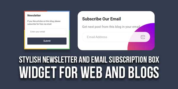 Stylish-Newsletter-And-Email-Subscription-Box-Widget-For-Web-And-Blogs