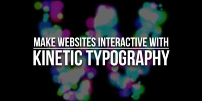 How To Make Websites Interactive With Kinetic Typography? - EXEIdeas ...