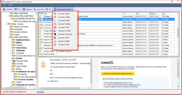TrustVare PST Converter Guide By EXEIDeas - 3