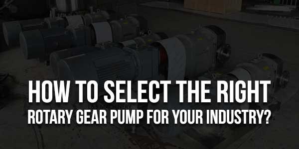 How-To-Select-The-Right-Rotary-Gear-Pump-For-Your-Industry
