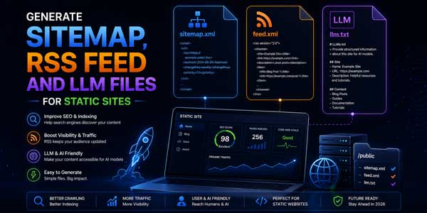 Generate-Sitemap-RSS-Feed-And-LLM-Files-For-Static-Websites