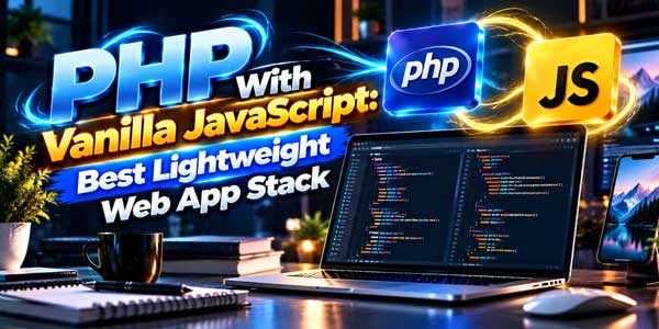 PHP-With-Vanilla-JavaScript-Best-Lightweight-Web-App-Stack