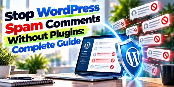 Stop-WordPress-Spam-Comments-Without-Plugins-Complete-Guide